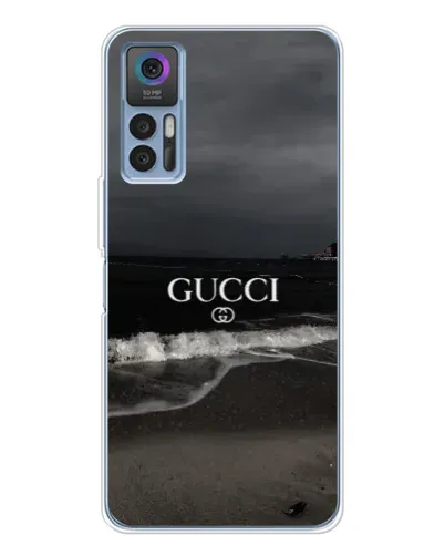Чохол для TCL 30 з картинкою «Gucci — морський прибій»