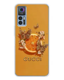 Чохол для TCL 30 з картинкою «Gucci — золоті метелики» Чохол для TCL 30 з картинкою «Gucci — золоті метелики»
