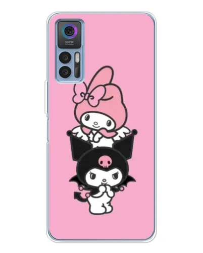 Чехол для TCL 30 с картинкой «My Melody и Kuromi»