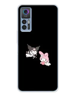 Чехол для TCL 30 с картинкой «My Melody и Kuromi» Чехол для TCL 30 с картинкой «My Melody и Kuromi»
