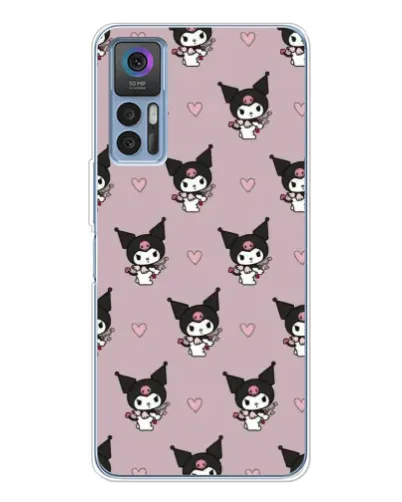 Чехол для TCL 30 с картинкой «Kuromi — ночной сон»