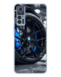 Чохол для TCL 30 з картинкою «Колесо BMW зблизька»