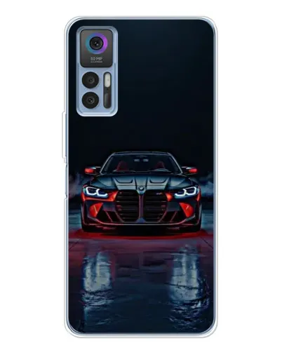 Чохол для TCL 30 з картинкою «BMW на мокрій дорозі»