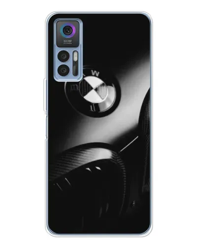 Чохол для TCL 30 з картинкою «Емблема BMW — макро»