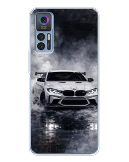 Чохол для TCL 30 з картинкою «BMW крізь туман»
