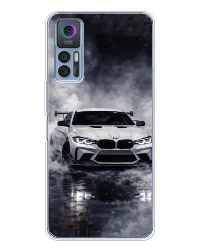 Чохол для TCL 30 з картинкою «BMW крізь туман»