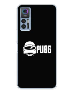 Чехол для TCL 30 с картинкой «PUBG — классический лого»