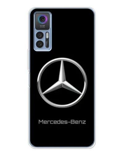 Чохол для TCL 30 з картинкою «Mercedes Silver Logo»