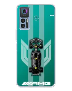 Чохол для TCL 30 з картинкою «Mercedes AMG Petronas»