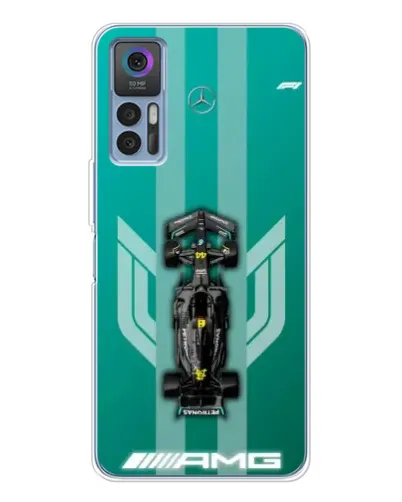 Чохол для TCL 30 з картинкою «Mercedes AMG Petronas»