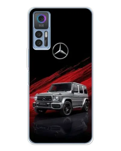 Чохол для TCL 30 з картинкою «Mercedes G-Class червоний»