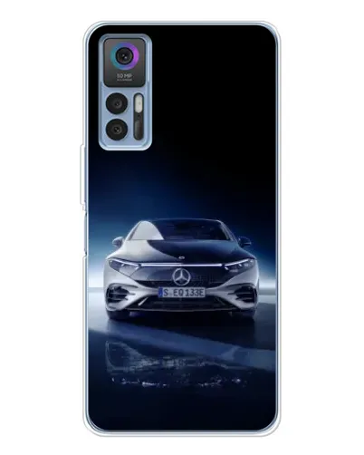 Чохол для TCL 30 з картинкою «Нічний Mercedes EQ»