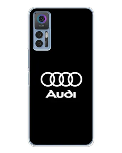 Чохол для TCL 30 з картинкою «Класичне лого Audi» Чохол для TCL 30 з картинкою «Класичне лого Audi»