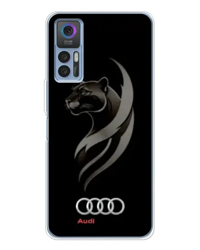 Чохол для TCL 30 з картинкою «Графіка — пантера та Audi» Чохол для TCL 30 з картинкою «Графіка — пантера та Audi»