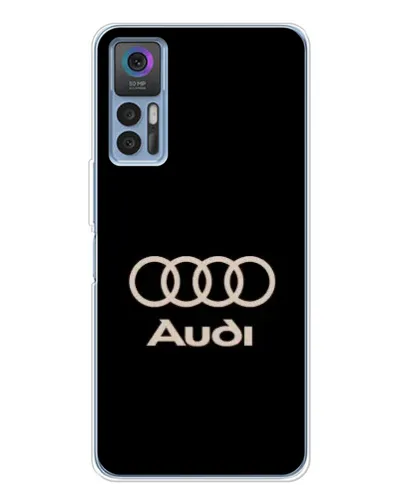 Чохол для TCL 30 з картинкою «Audi — золотий логотип» Чохол для TCL 30 з картинкою «Audi — золотий логотип»