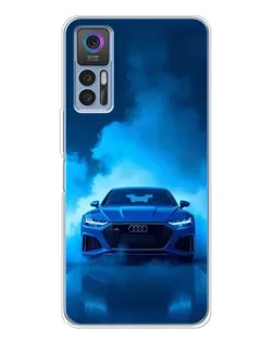 Чохол для TCL 30 з картинкою «Audi — блакитна енергія»