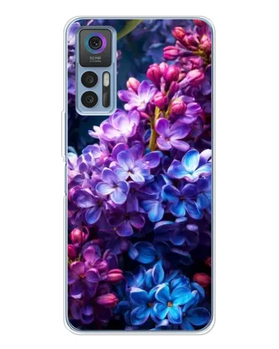 Чехол для TCL 30 с картинкой «Сиреневый цвет»