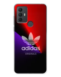 Чохол для TCL 306 з картинкою «Adidas Red Neon»