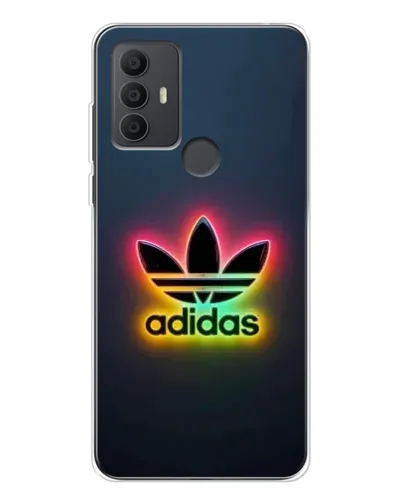 Чохол для TCL 306 з картинкою «Неоновий Adidas»