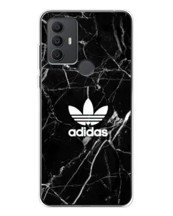 Чохол для TCL 306 з картинкою «Білий мармур Adidas»