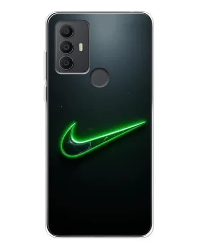Чохол для TCL 306 з картинкою «Неоновий контур Nike» Чохол для TCL 306 з картинкою «Неоновий контур Nike»