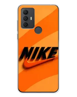 Чохол для TCL 306 з картинкою «Помаранчевий драйв Nike»