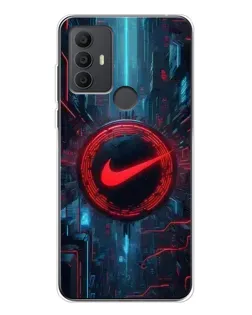 Чохол для TCL 306 з картинкою «Техногенний стиль Nike»