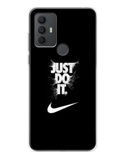 Чохол для TCL 306 з картинкою «Текстовий принт Nike»