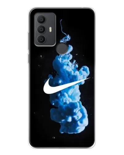 Чохол для TCL 306 з картинкою «Nike та синій дим» Чохол для TCL 306 з картинкою «Nike та синій дим»