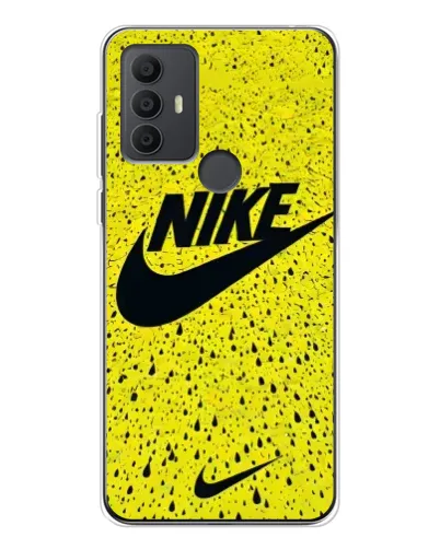 Чохол для TCL 306 з картинкою «Жовтий текстурний Nike» Чохол для TCL 306 з картинкою «Жовтий текстурний Nike»