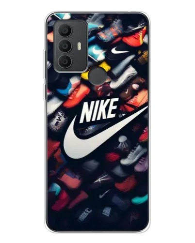 Чохол для TCL 306 з картинкою «Колекція кросівок Nike» Чохол для TCL 306 з картинкою «Колекція кросівок Nike»