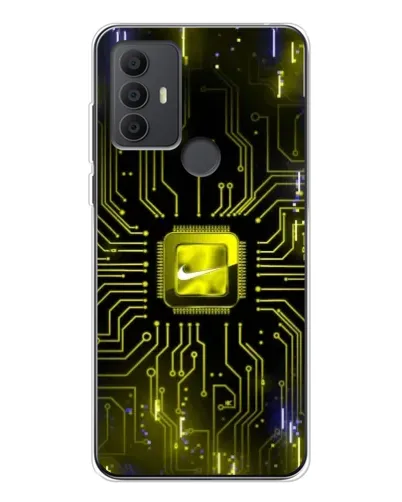 Чохол для TCL 306 з картинкою «Nike — золота іскра» Чохол для TCL 306 з картинкою «Nike — золота іскра»