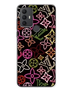 Чохол для TCL 306 з картинкою «Неоновий мікс Nike»