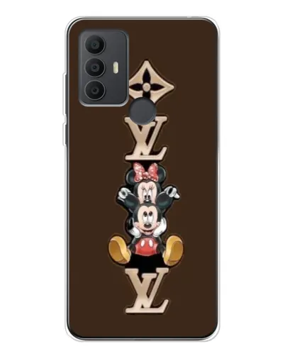 Чохол для TCL 306 з картинкою «LV та Міккі Маус»