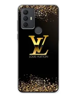 Чохол для TCL 306 з картинкою «LV — золоті іскри»