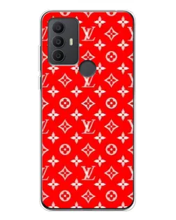 Чохол для TCL 306 з картинкою «Яскравий паттерн LV»