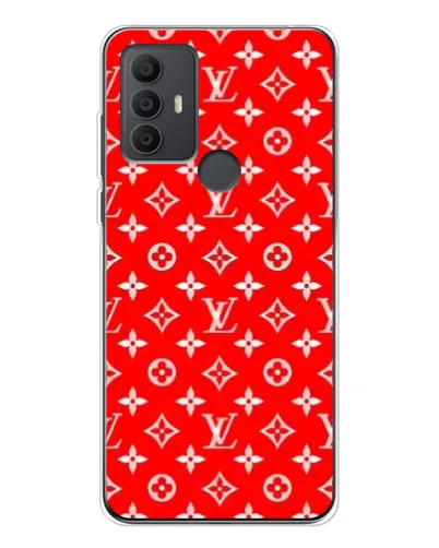 Чохол для TCL 306 з картинкою «Яскравий паттерн LV»