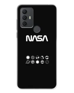 Чохол для TCL 306 з картинкою «NASA — технічний принт»