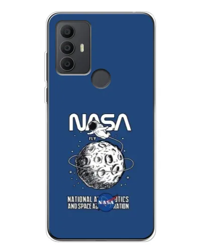 Чохол для TCL 306 з картинкою «NASA — місячна місія» Чохол для TCL 306 з картинкою «NASA — місячна місія»