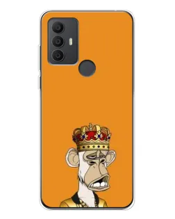 Чохол для TCL 306 з картинкою «Золота мавпа Bored Ape»