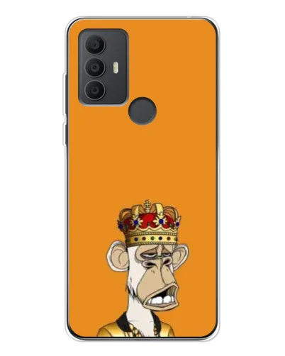 Чохол для TCL 306 з картинкою «Золота мавпа Bored Ape»