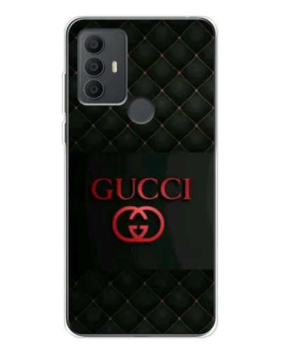Чохол для TCL 306 з картинкою «Gucci — стьобаний чорний»