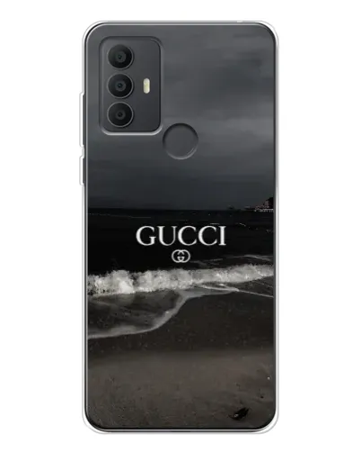 Чохол для TCL 306 з картинкою «Gucci — морський прибій»