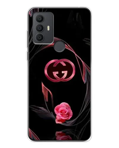 Чохол для TCL 306 з картинкою «Gucci — неонова троянда»