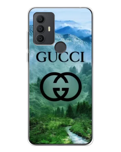 Чохол для TCL 306 з картинкою «Gucci — гірський пейзаж»