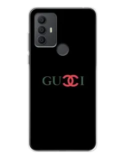 Чохол для TCL 306 з картинкою «Gucci — червоний градієнт»