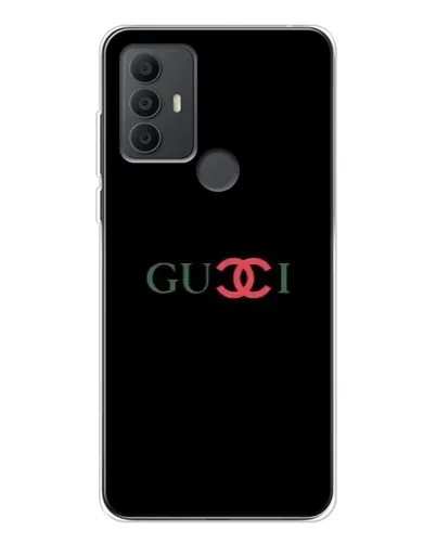 Чохол для TCL 306 з картинкою «Gucci — червоний градієнт»