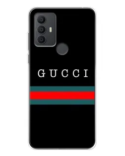 Чохол для TCL 306 з картинкою «Gucci — червоний пояс»