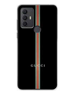 Чехол для TCL 306 с картинкой «Gucci — строгая линия»