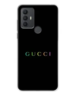 Чехол для TCL 306 с картинкой «Gucci — неоновый минимализм»